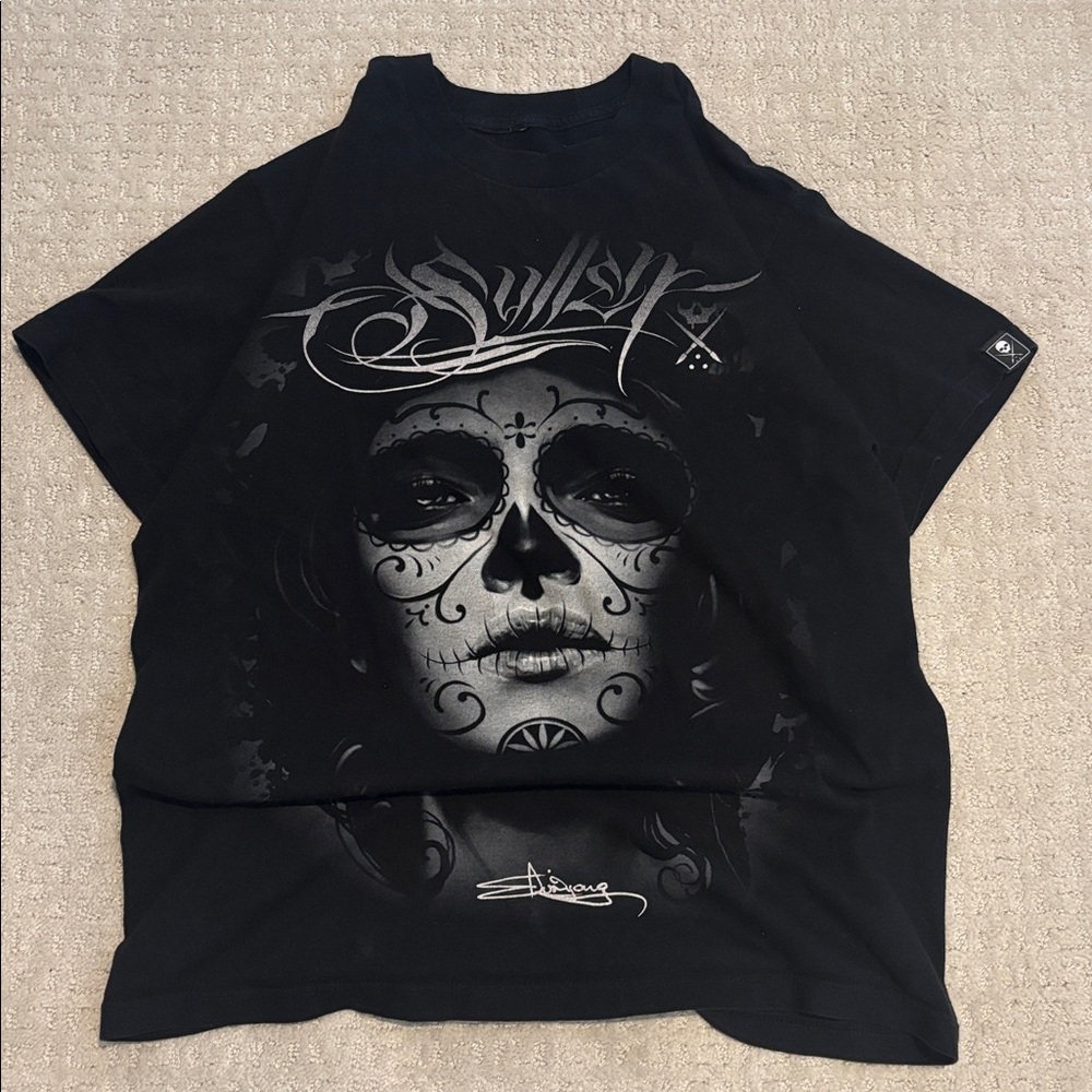 Y2K Sullen Art Collective Black T-Shirt
